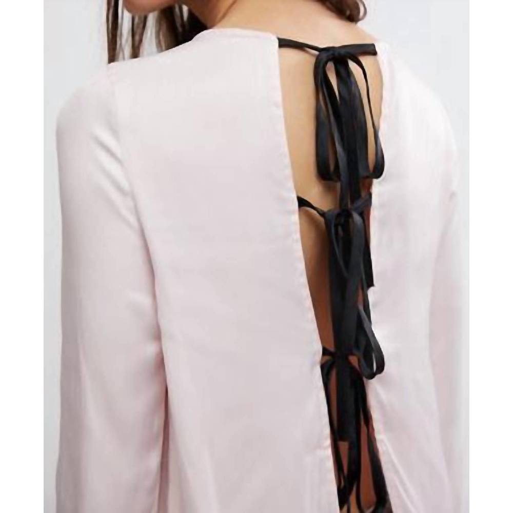 NEW FREE PEOPLE arabella blouse in apple blossom - Picture 4 of 4